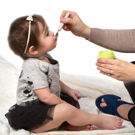 Melii Detachable Spoon & Fork with Carrying Case, Color: Pink & Purple, 6 image