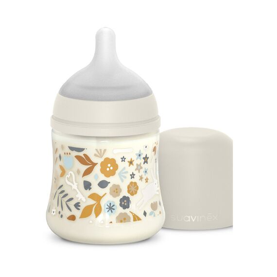 Suavinex Wonderland Polyamide Baby Bottle Slow Flow 150 ml 0+ Months, Color: Multicolor