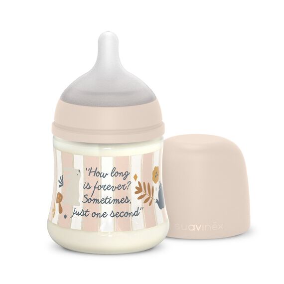 Suavinex Wonderland Polyamide Baby Bottle Slow Flow 150 ml 0+ Months, Color: Blue