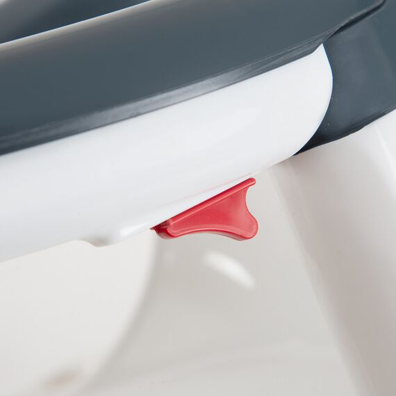 Babyjem Anti-Slip Baby Bath & Sleeping Seat, Color: Grey, 9 image