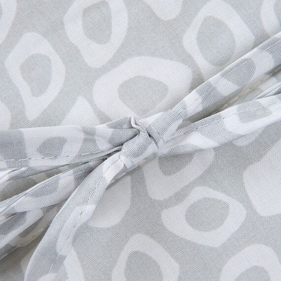 Babyjem High Chair Pad Square Design, Color: Grey, 4 image