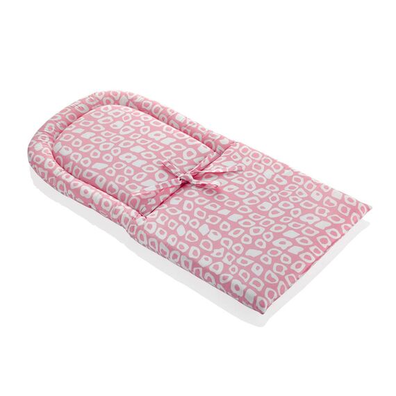 Babyjem High Chair Pad Square Design, Color: pink, 2 image