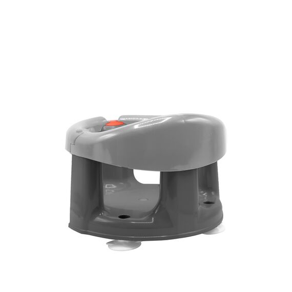 Babyjem Anti-Slip Baby Bath & Feeding Seat 6+ Months, Color: Grey & Turquoise, 3 image