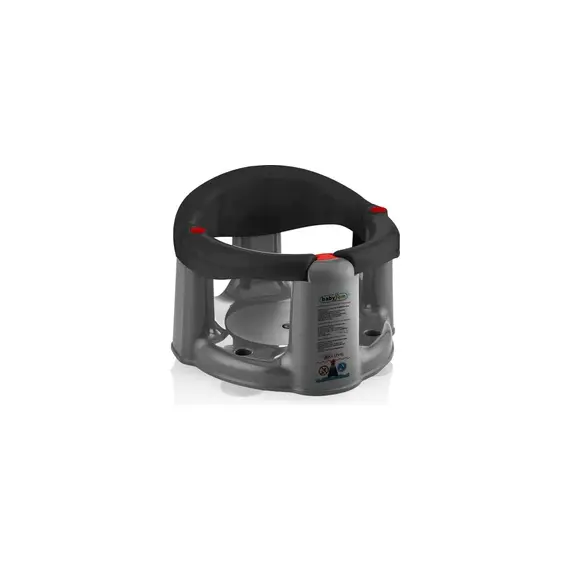 Babyjem Anti-Slip Baby Bath & Feeding Seat 6+ Months, Color: Grey & Black