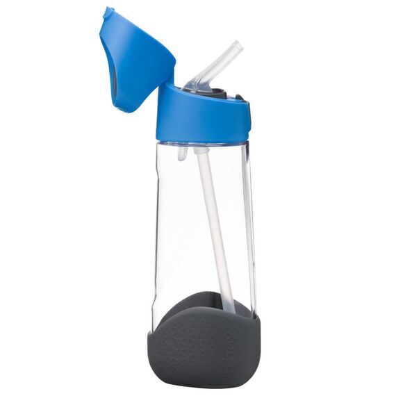 B.Box 600ml Tritan Drink Bottle, Color: Blue Slate