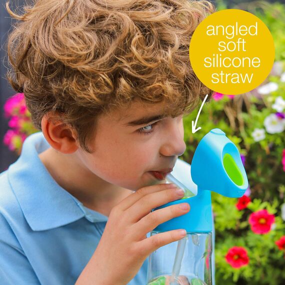 B.Box 450ml Tritan Drink Bottle, Color: Indigo Rose, 6 image