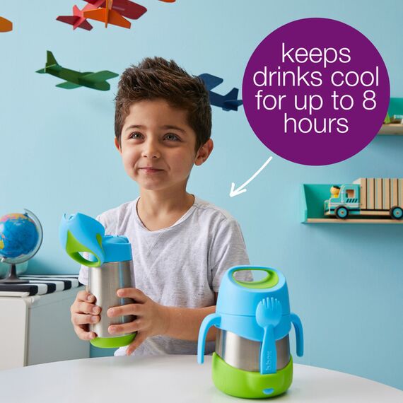 B.Box 500ml Insulated Drink Bottle, Color: Multicolor, 5 image