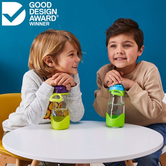 B.Box 450ml Sports Spout Bottle, Color: Blush Crush, 3 image