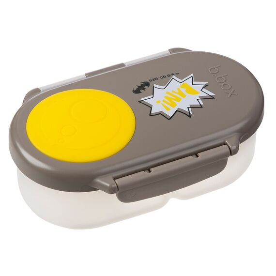 B.Box Mini Bento Snackbox – 2 Compartments, Color: Brown, 2 image