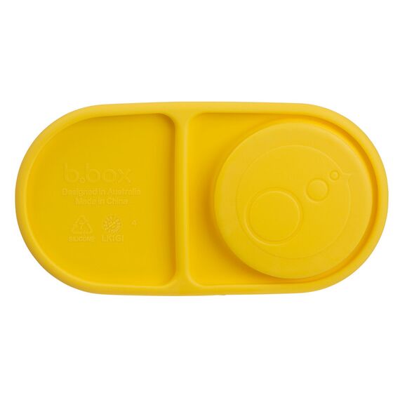 B.Box Mini Bento Snackbox – 2 Compartments, Color: Brown, 6 image