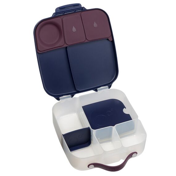 B.Box Large Lunchbox Leak-Proof Bento Box, Color: Navy Blue, 3 image