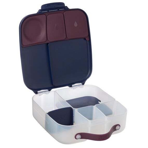 B.Box Large Lunchbox Leak-Proof Bento Box, Color: Navy Blue, 5 image