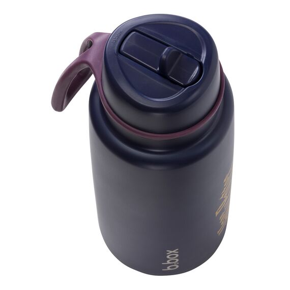 B.Box 1L Insulated Flip Top Bottle, Color: Blue, 5 image