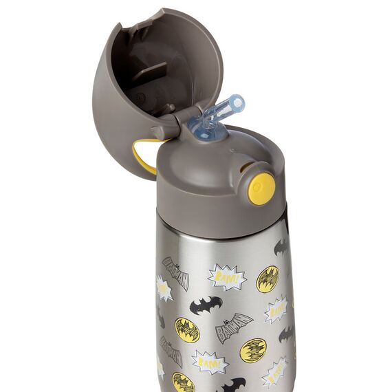 B.Box 350ml Insulated Stainless Steel Drink Bottle, Color: Grey, 4 image