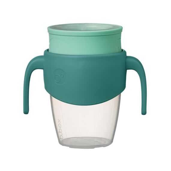 B.Box 360 Cup 250ml, Color: Emerald Forest