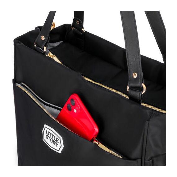 Teknum Nova Car Seat Travel Combo Group 1/2/3 9Kg-36Kg With Luxury Diaper Bag, Color: Black, 18 image