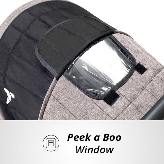 Teknum Reversible Trip Baby Stroller Travel System With Infant Car Seat Multi Recline 6-36 Months, Color: Khaki, 8 image