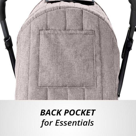 Teknum Reversible Trip Baby Stroller Travel System With Infant Car Seat Multi Recline 6-36 Months, Color: Khaki, 9 image