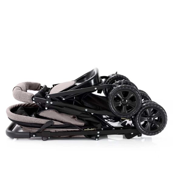 Teknum Reversible Trip Baby Stroller Travel System With Infant Car Seat Multi Recline 6-36 Months, Color: Khaki, 10 image