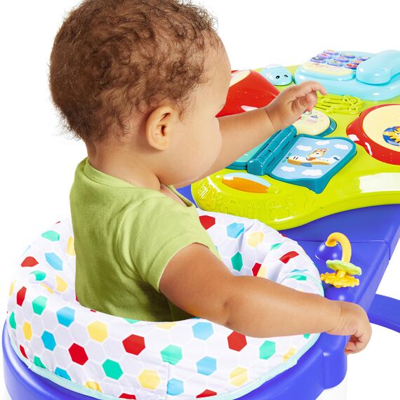 Teknum 3In1 Rotating Play Table Activity Center 6+ Months 15Kg, Color: Blue, 12 image