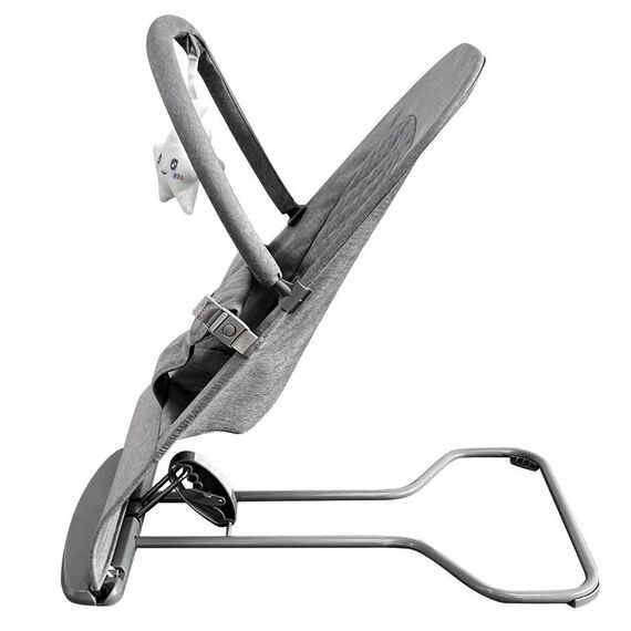 Teknum 3 Stage Baby Bouncer Recliner Seat 0-6 Months 9Kg, Color: Dark Grey, 11 image