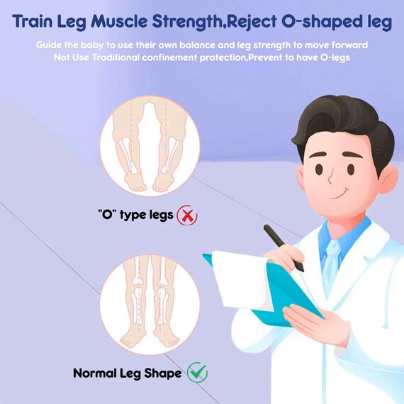 Teknum 5In1 Baby Walker Learning Table Scooter Roller Coaster With Musical Keyboard 6+ Months, Color: Blue, 11 image