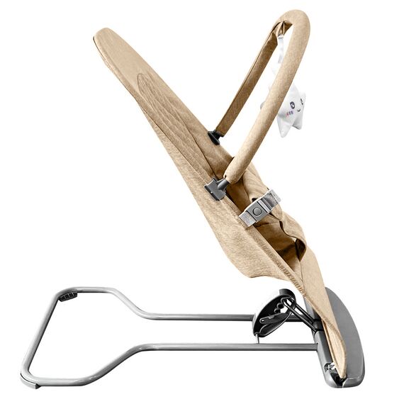 Teknum 3 Stage Baby Bouncer Recliner Seat 0-6 Months 9Kg, Color: Ivory, 9 image