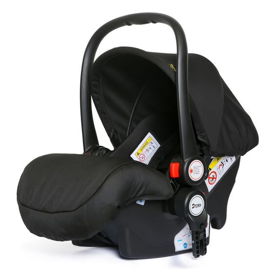 Teknum Infant Car Seat 0-12 Months 0-13Kg, Color: Black