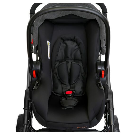 Teknum Infant Car Seat 0-12 Months 0-13Kg, Color: Dark Grey, 14 image