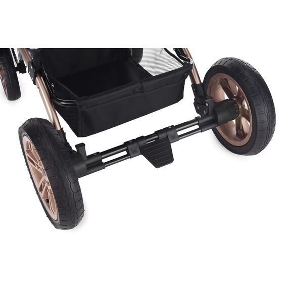 Teknum 3In1 Baby Stroller With Bassinet Reversible Seat 0-3 Years 18Kg, Color: Black, 5 image