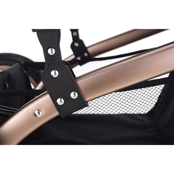 Teknum 3In1 Baby Stroller With Bassinet Reversible Seat 0-3 Years 18Kg, Color: Black, 8 image