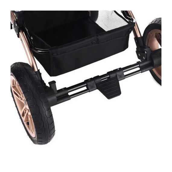 Teknum 3In1 Baby Stroller With Bassinet Reversible Seat 0-3 Years 18Kg, Color: Khaki, 5 image