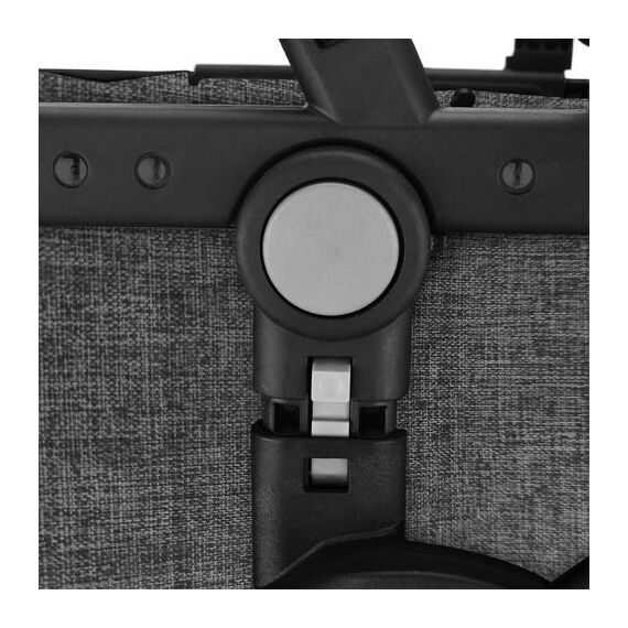 Teknum 3In1 Baby Stroller With Bassinet Reversible Seat 0-3 Years 18Kg, Color: Space Grey, 17 image