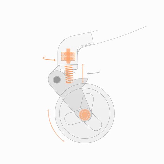 Teknum Feather Lite Traveler A1 Baby Stroller 0-4 Years 20Kg, Color: Black, 15 image