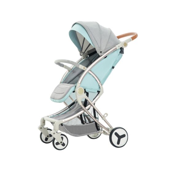 Teknum Feather Lite Traveler A1 Baby Stroller 0-4 Years 20Kg, Color: Mint Green