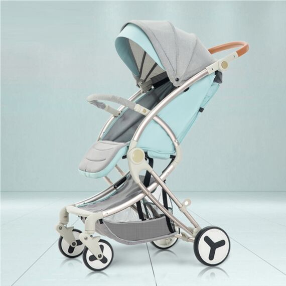 Teknum Feather Lite Traveler A1 Baby Stroller 0-4 Years 20Kg, Color: Mint Green, 2 image