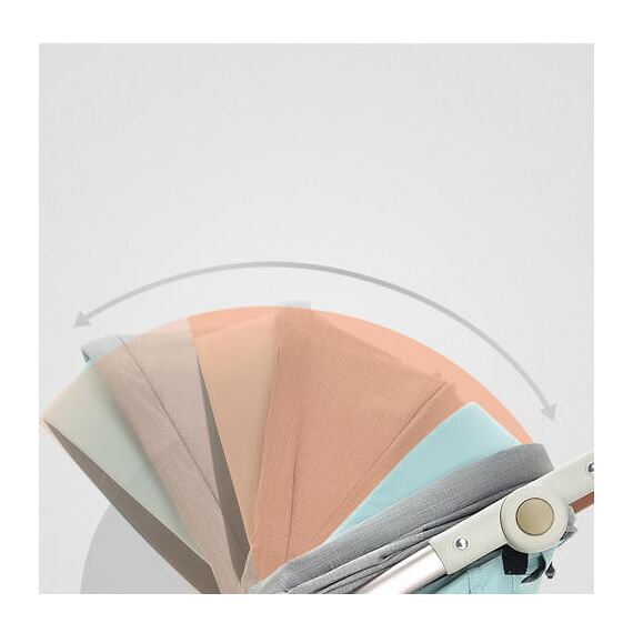 Teknum Feather Lite Traveler A1 Baby Stroller 0-4 Years 20Kg, Color: pink, 4 image