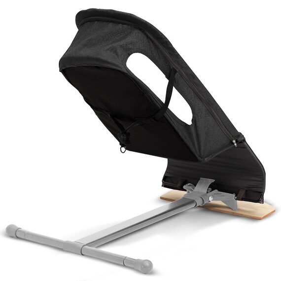 Teknum Baby Bouncer Recliner Seat With Grab Toys 0-6 Months 9Kg, Color: Midnight, 3 image