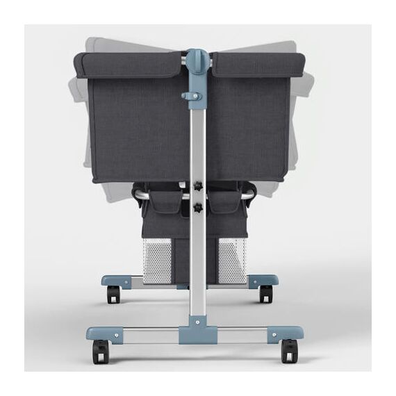 Teknum Moonlight Bedside Crib 0-2 Years, Color: Dark Grey, 3 image