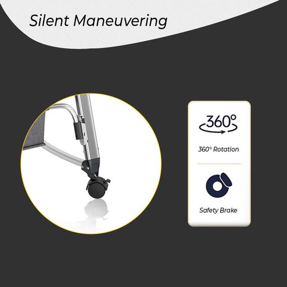 Teknum Sleepzen 1 Bedside Crib 0-2 Years, Color: Grey, 8 image