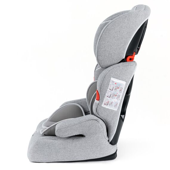 Teknum Nova Car Seat Group 1/2/3 9-36Kg 9 Months-12 Years, Color: Grey, 5 image
