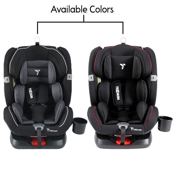 Teknum Evolve 360 Car Seat Group 0+/1/2/3 0-36Kg 0-12 Years, Color: Black, 17 image