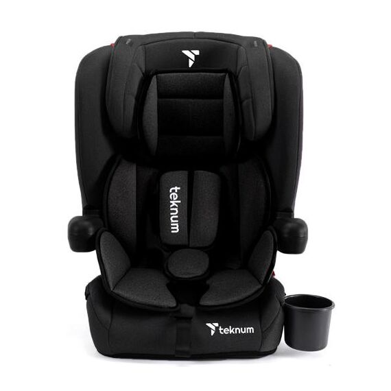 Teknum Pack And Go Car Seat Group 1/2/3 Foldable Portable 9Kg–36Kg, Color: Black, 2 image
