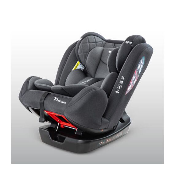 Teknum Evolve 2 Car Seat Group 0+/1/2/3 0–12 Years Up To 36Kg, Color: Grey, 4 image