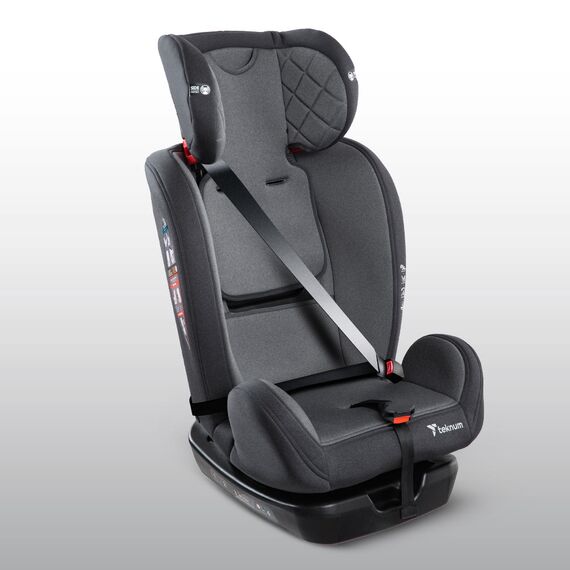 Teknum Evolve 2 Car Seat Group 0+/1/2/3 0–12 Years Up To 36Kg, Color: Grey, 8 image