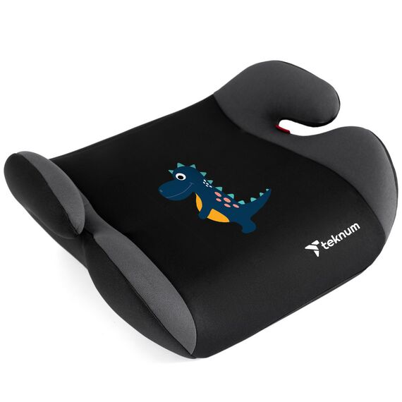 Teknum Dinosaur Car Seat Booster Group 2/3 15Kg–36Kg 4–12 Years, Color: Grey, 2 image