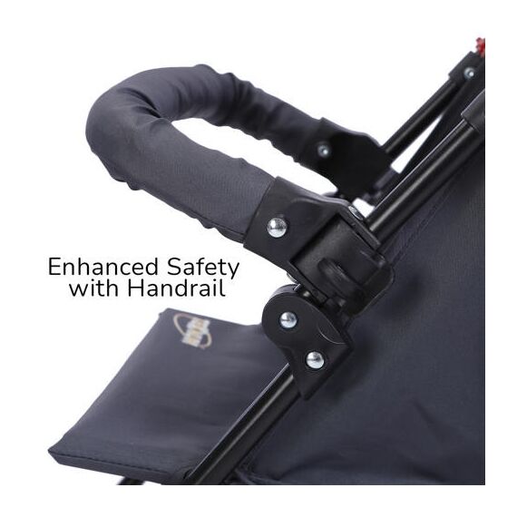 Teknum Eco Lite Baby Stroller Lightweight Foldable 6 Months+ Up To 15Kg, Color: Yellow Wave, 6 image