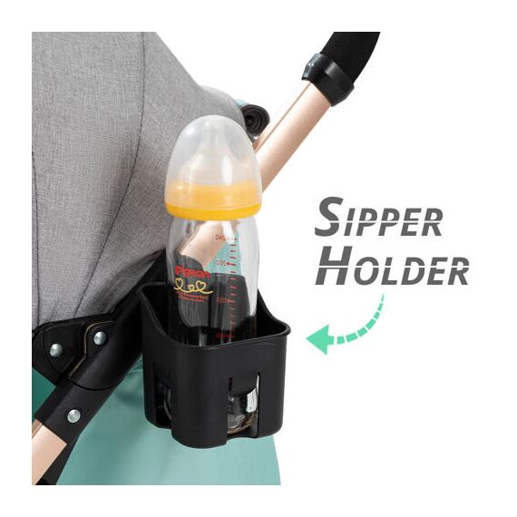 Teknum Explorer Travel Stroller Lightweight Cabin Friendly 6–36 Months Up To 15Kg, Color: Green, 8 image