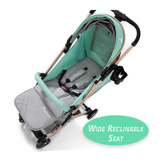 Teknum Explorer Travel Stroller Lightweight Cabin Friendly 6–36 Months Up To 15Kg, Color: Green, 11 image