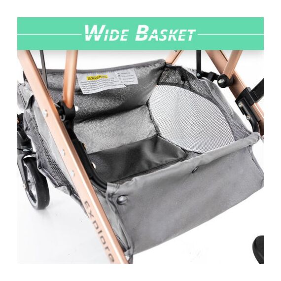 Teknum Explorer Travel Stroller Lightweight Cabin Friendly 6–36 Months Up To 15Kg, Color: Green, 14 image